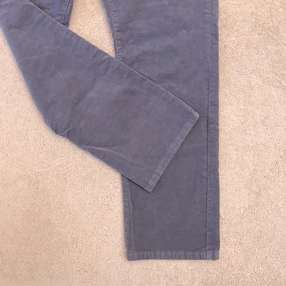 St Johns Bay Grey Corduroy Pants Trousers Womens Size 16 Straight Leg Stretch - Picture 7 of 10